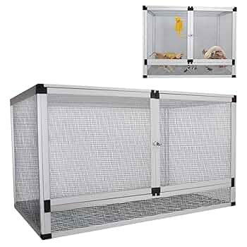 爬虫類ケージ 80×40×40㎝ 金網左寄せ Amazon | トカゲ ケージ、爬虫類