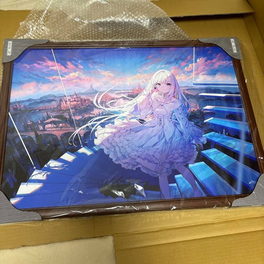 藤ちょこ 複製原画 「この広い世界で私だけの輝きを」 絵師100人展14