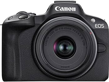 Amazon.com : Canon EOS R50 Mirrorless Camera with 18-45mm and 75