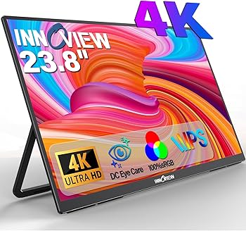 Amazon.com: Innoview 23.8” 4K Large Portable Monitor, UHD (3840
