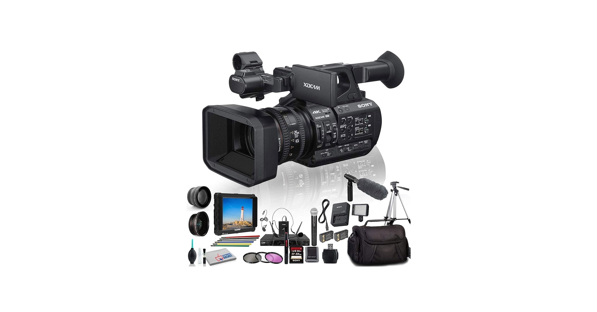Amazon.com : Sony PXW-Z190V 4K XDCAM Camcorder (PXW-Z190V) with