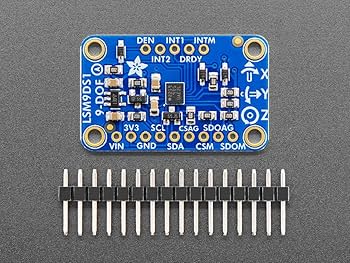 Amazon.com: Adafruit (PID 3387) 9-DOF Accel/Mag/Gyro+Temp Breakout