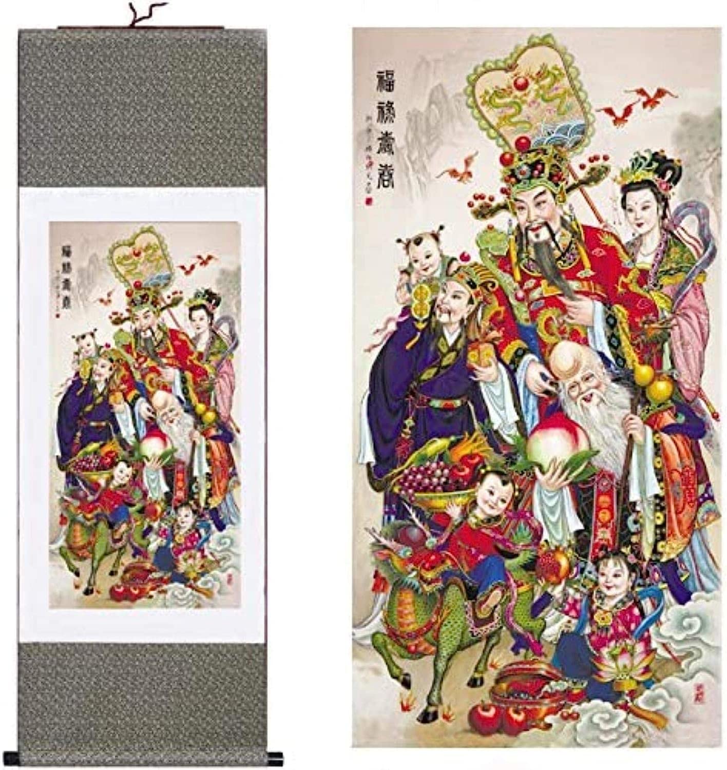 中国の壁画 戦時のもの 人物図 貴重品 古美術 AK1885A7-2 中国の