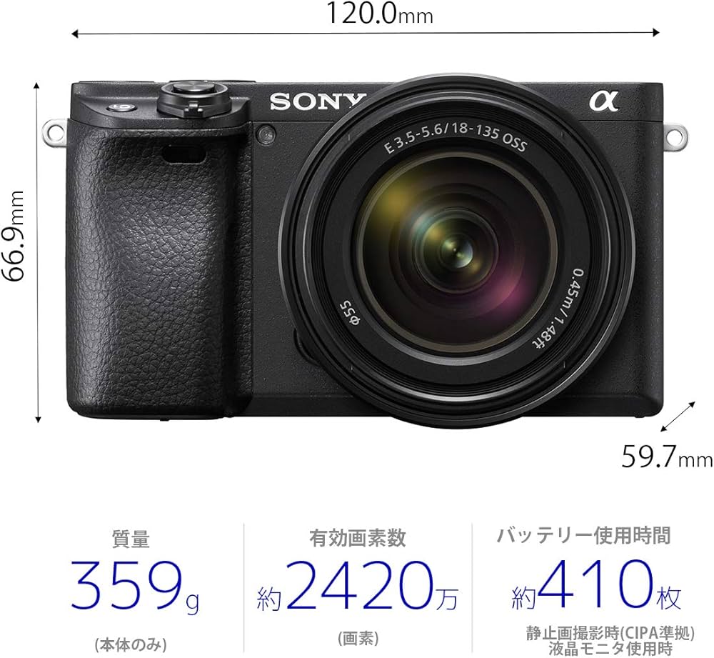 Amazon | SONY(ソニー) APS-C ミラーレス一眼カメラ α6400 高倍率