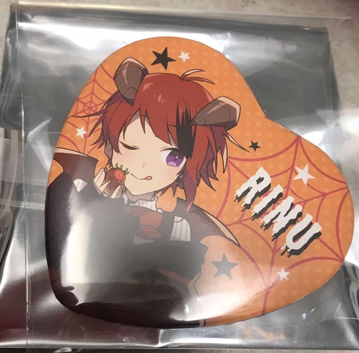 ♩】莉犬くん 9周年 缶バッジ デフォ 60点 すとぷり 9th Anniversary