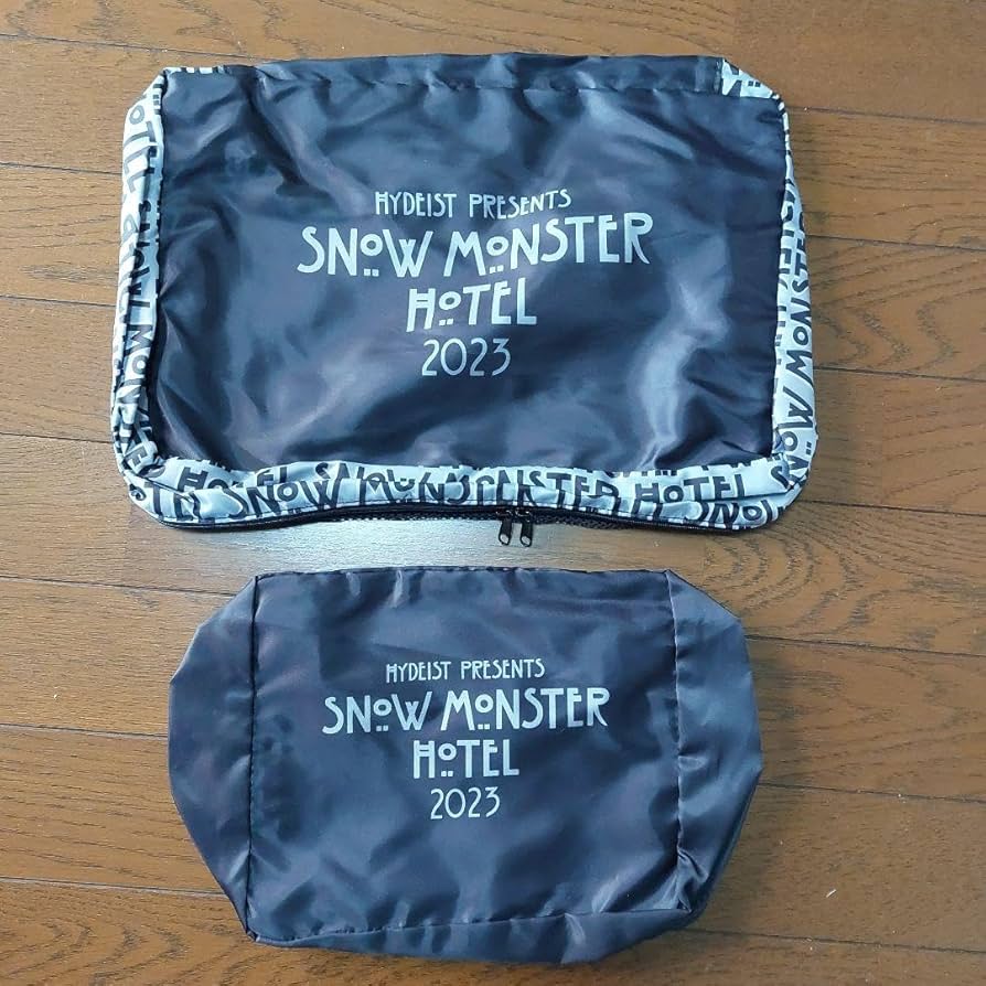 HYDE MONSTER HOTEL 2025 特典 ボストンバッグ HYDE SNOW MONSTER