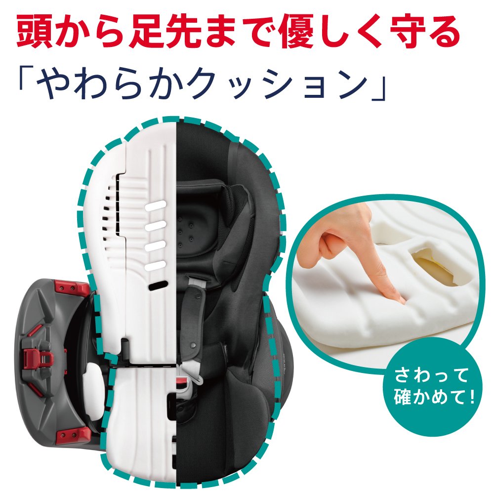 Amazon | Aprica(アップリカ) チャイルドシート シートベルト固定