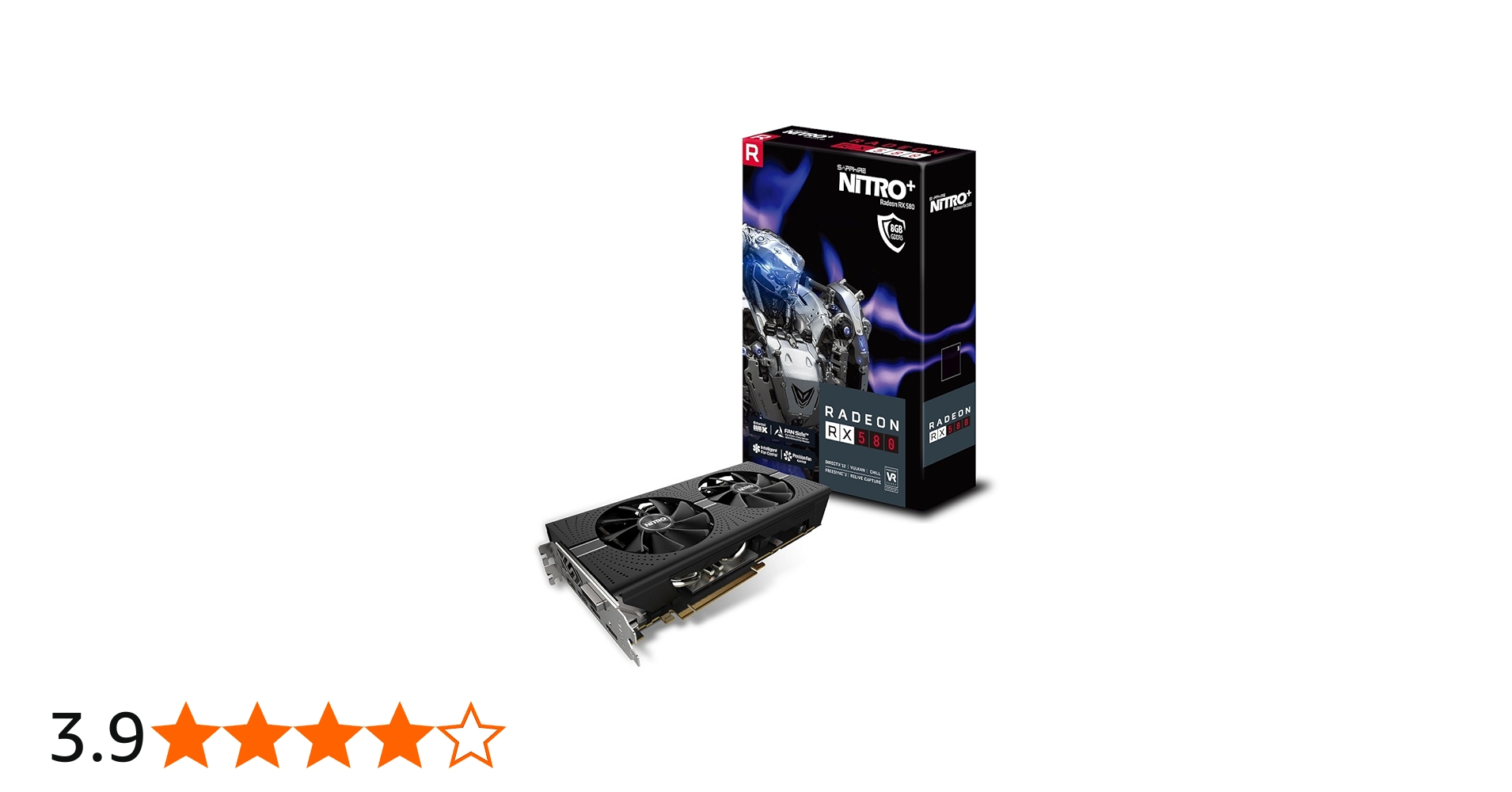 Amazon.co.jp: SAPPHIRE NITRO+ RADEON RX 580 8G GDDR5 OC