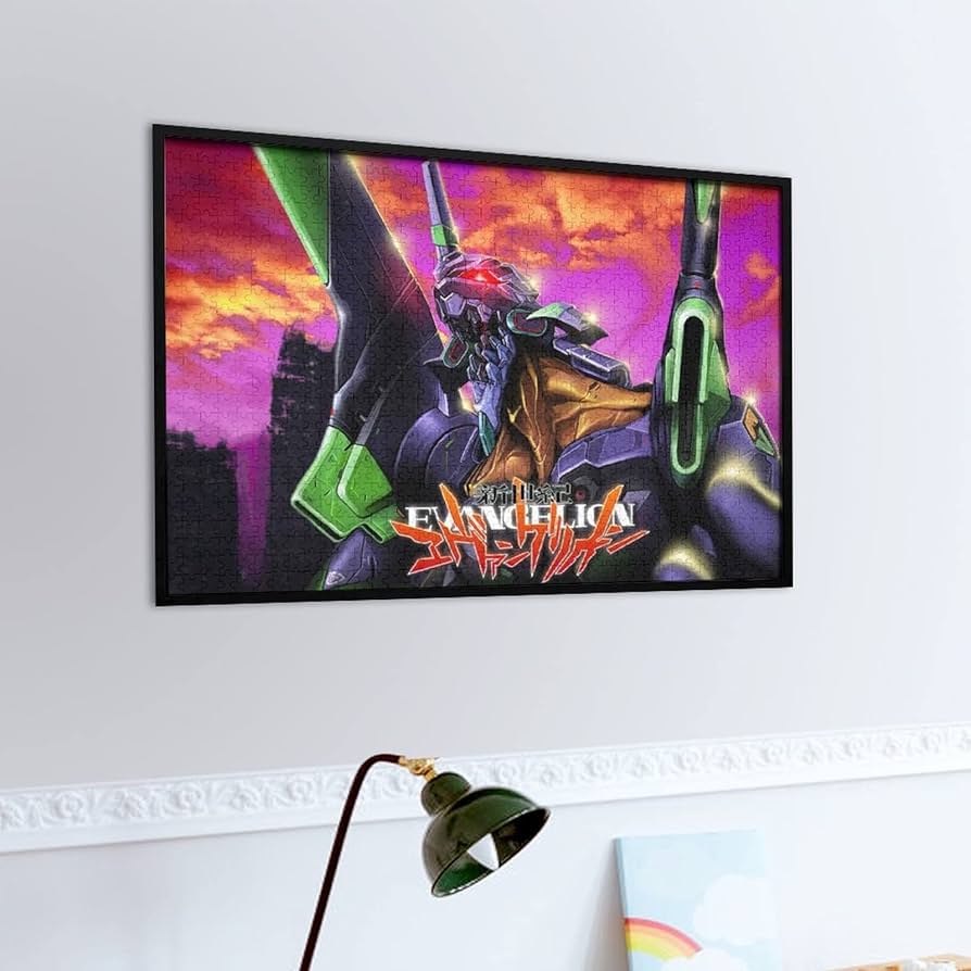 エヴァンゲリオン パズル 完成品 4つセット ジグソーパズル