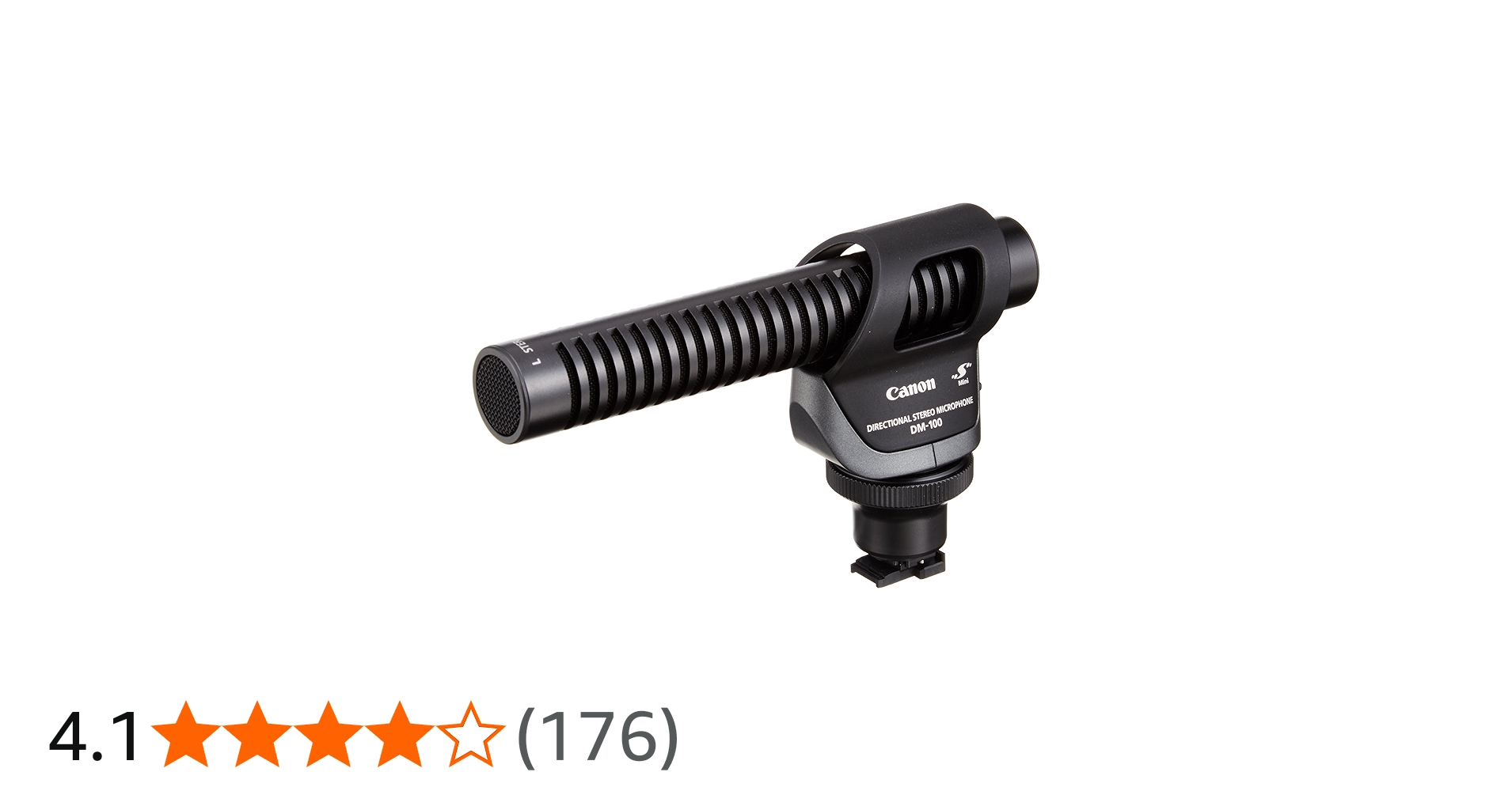 Amazon | Canon 指向性ステレオマイクロホン DM-100 | 外付けマイク 通販