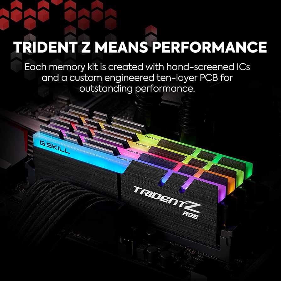 G.SKILL Trident Z Series RGB DDR4 4000MHz 16GB(8GBx2) MemoryKit