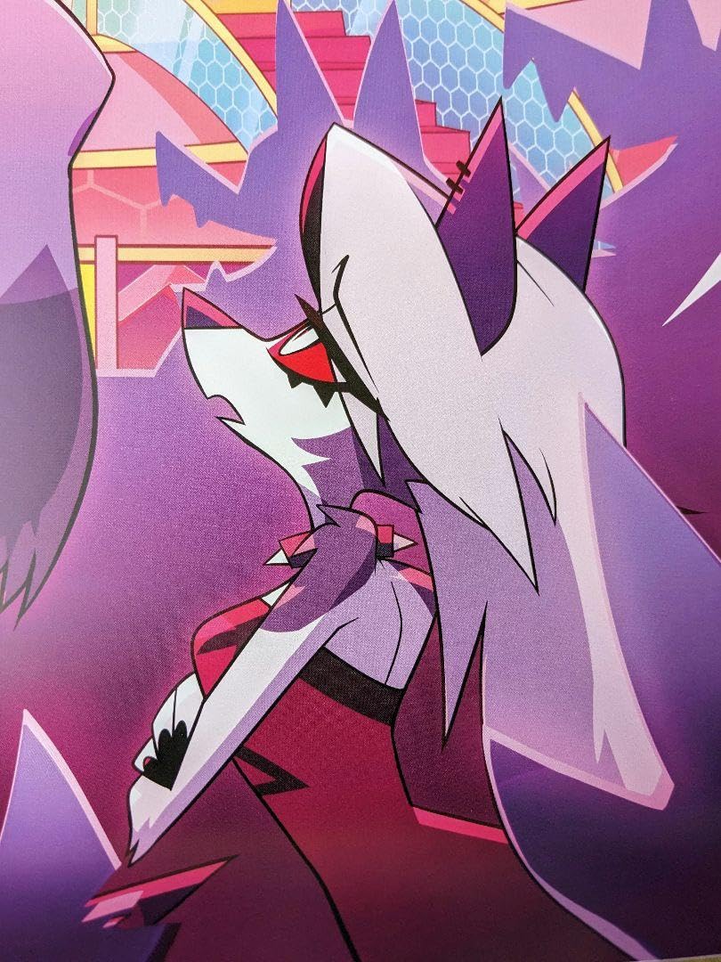 ハズビンホテル ヘルヴァボス 作者 直筆サイン フィズ ポスター レア