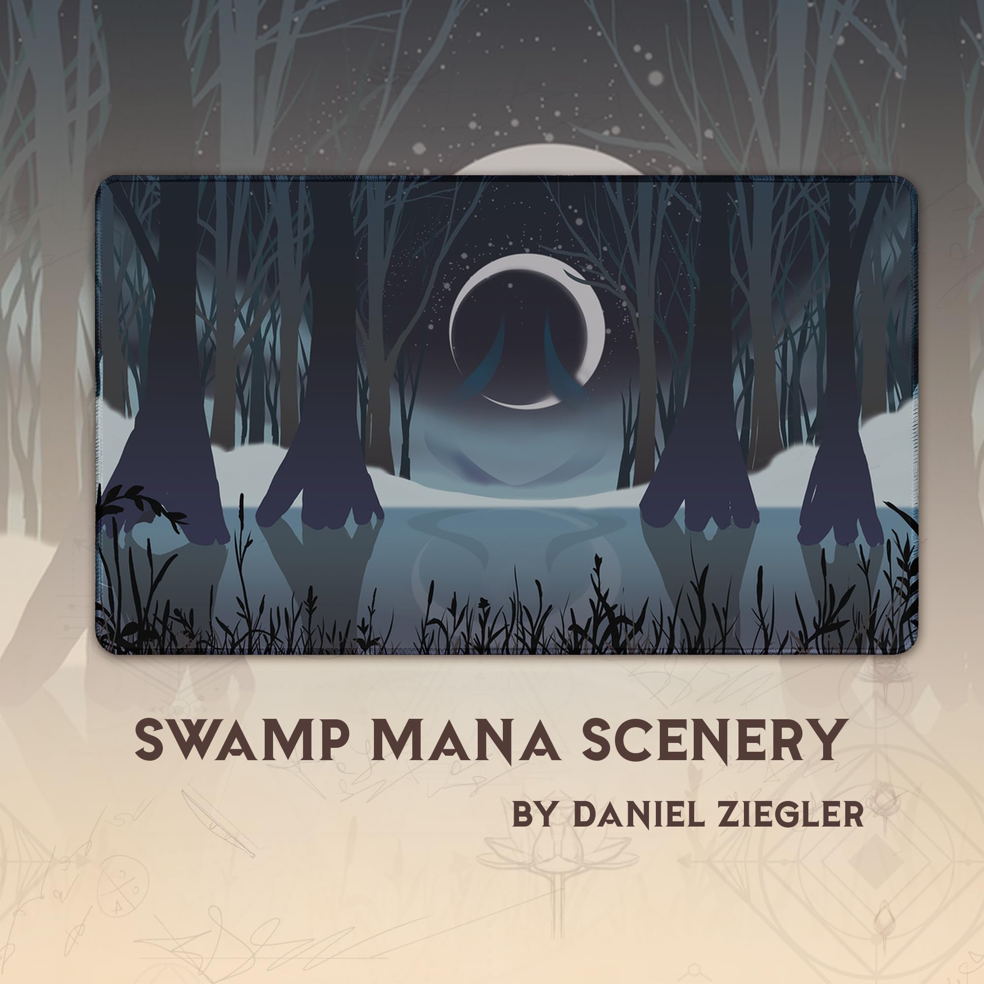 Amazon | Paramint Swamp Mana Scenery (ステッチ加工) - MTG プレイ
