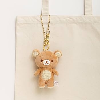 毛はもふもふ、目はかわいい！リラックマのぬいぐるみです。 毛は