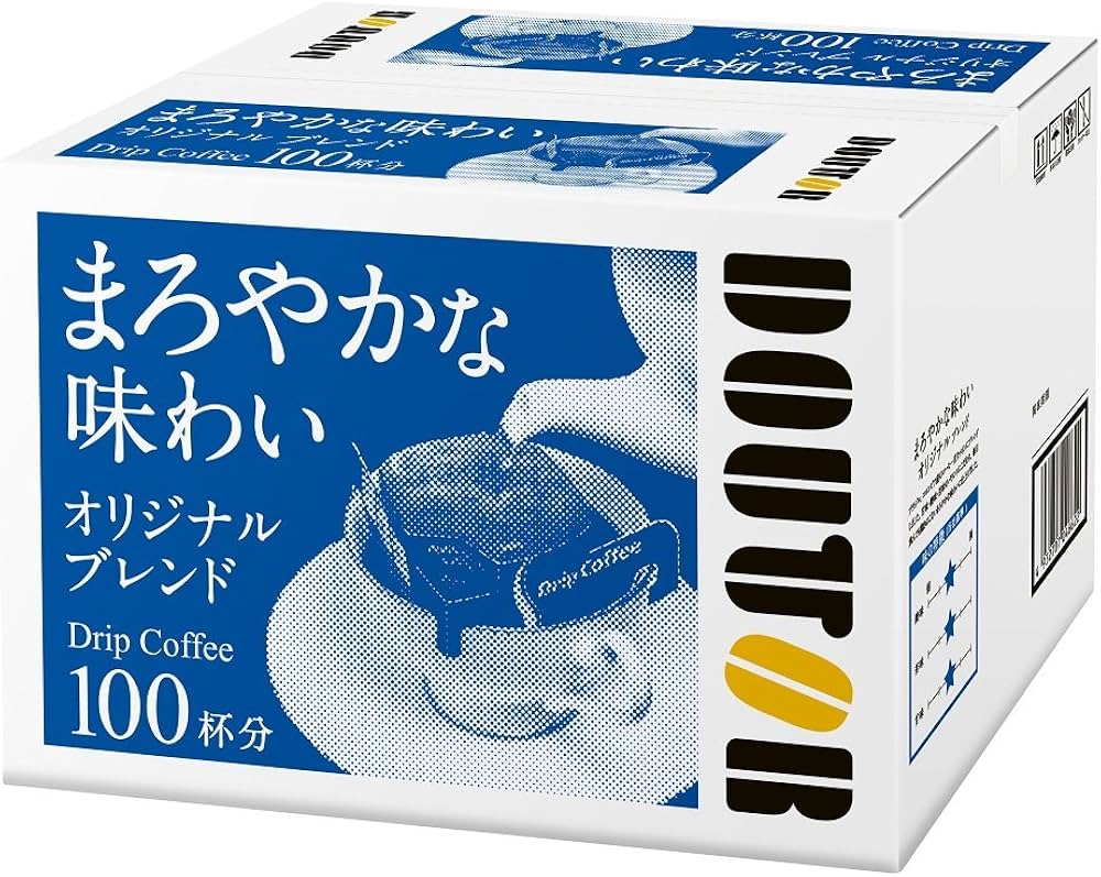 ドトール ドリップコーヒー100枚分×3種類