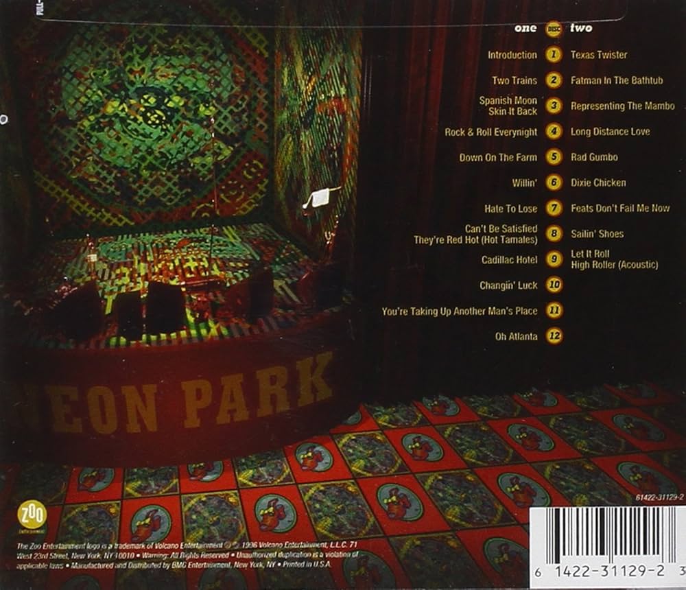Little Feat - Live from Neon Park - Amazon.com Music