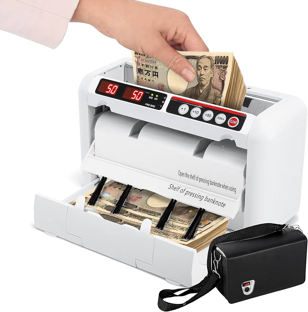 Amazon | 【2024年新紙幣対応】CGOLDENWALL お札カウンター ハンディ