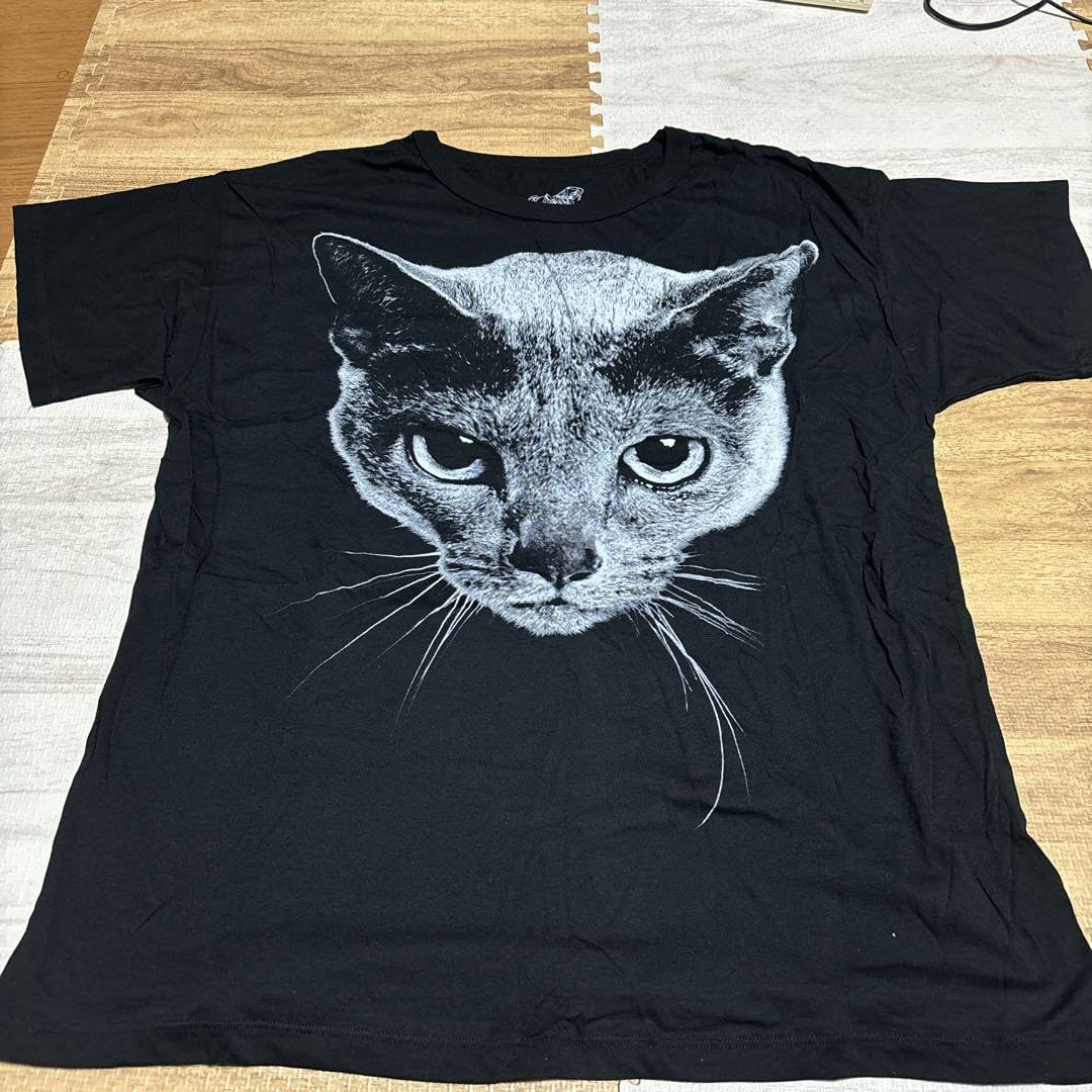 清春/黒夢 ラストツアーᎢシャツ BIG TEE アンディー L 清春/黒夢