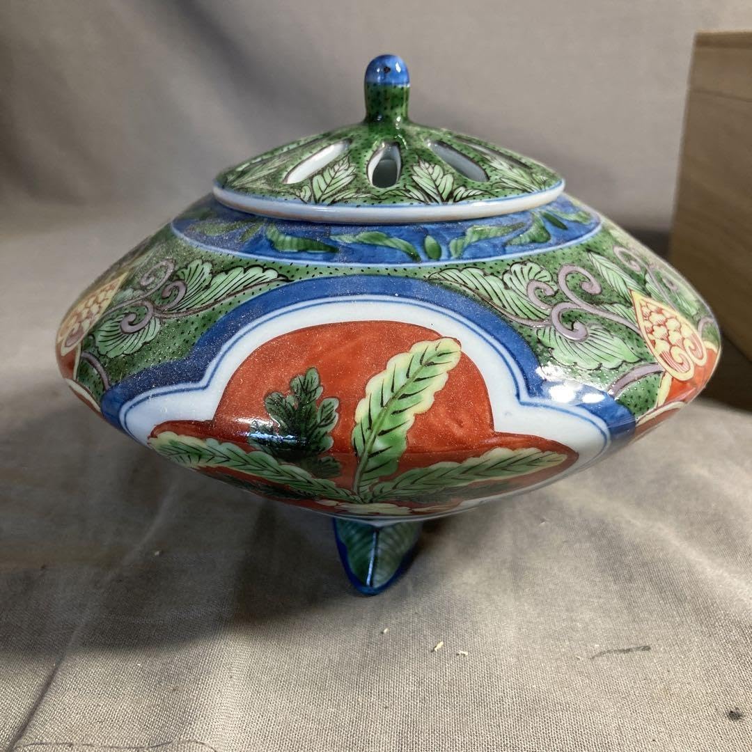 購入 【源右衛門】古伊万里の伝統 日本の名窯 染錦古伊万里桜文 碗皿 5