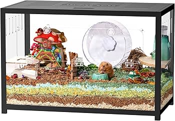 Amazon | BUCATSTATE ハムスター ケージ 800メタル製 クリア 飼育