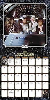 Amazon | 2025年 スター・ウォーズ 佐賀 ミニ 壁掛け カレンダー