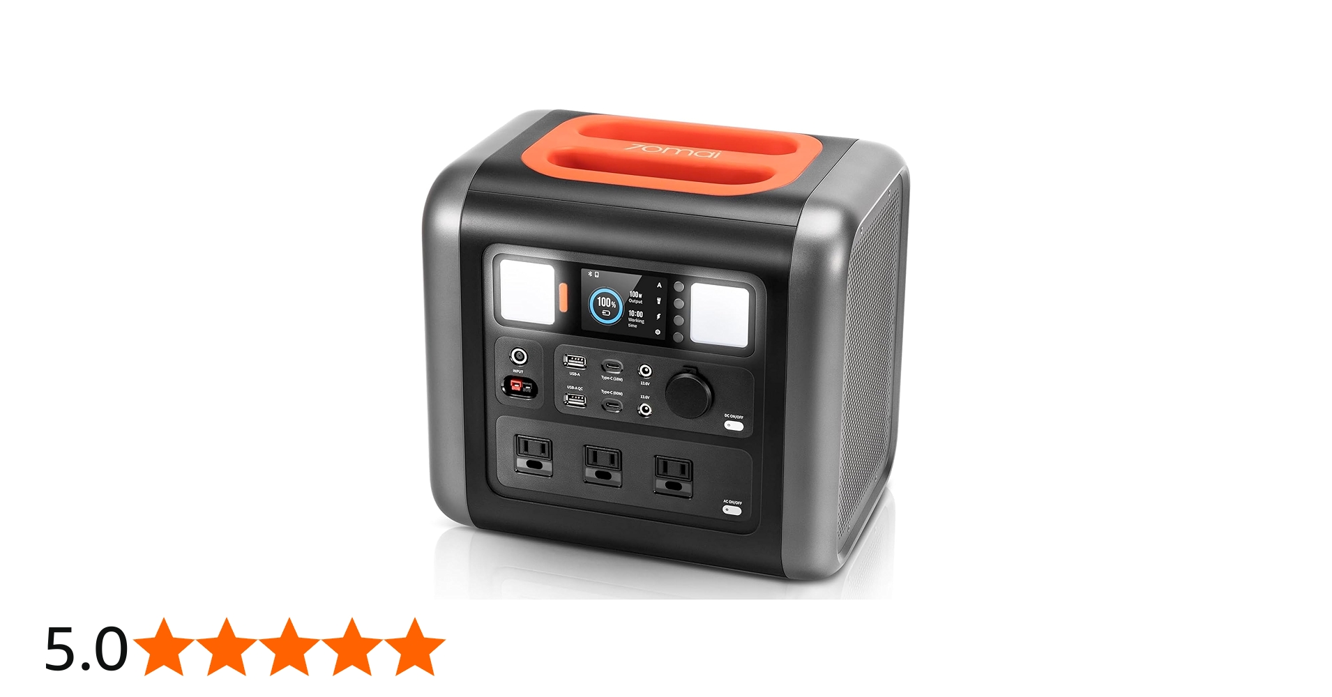 Amazon.co.jp: 70mai Tera 1000 ポータブル電源 1000Wh 大容量