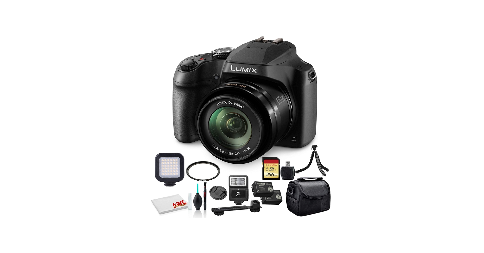 Amazon.com : Panasonic Lumix DC-FZ80D / DC-FZ85D Digital Camera