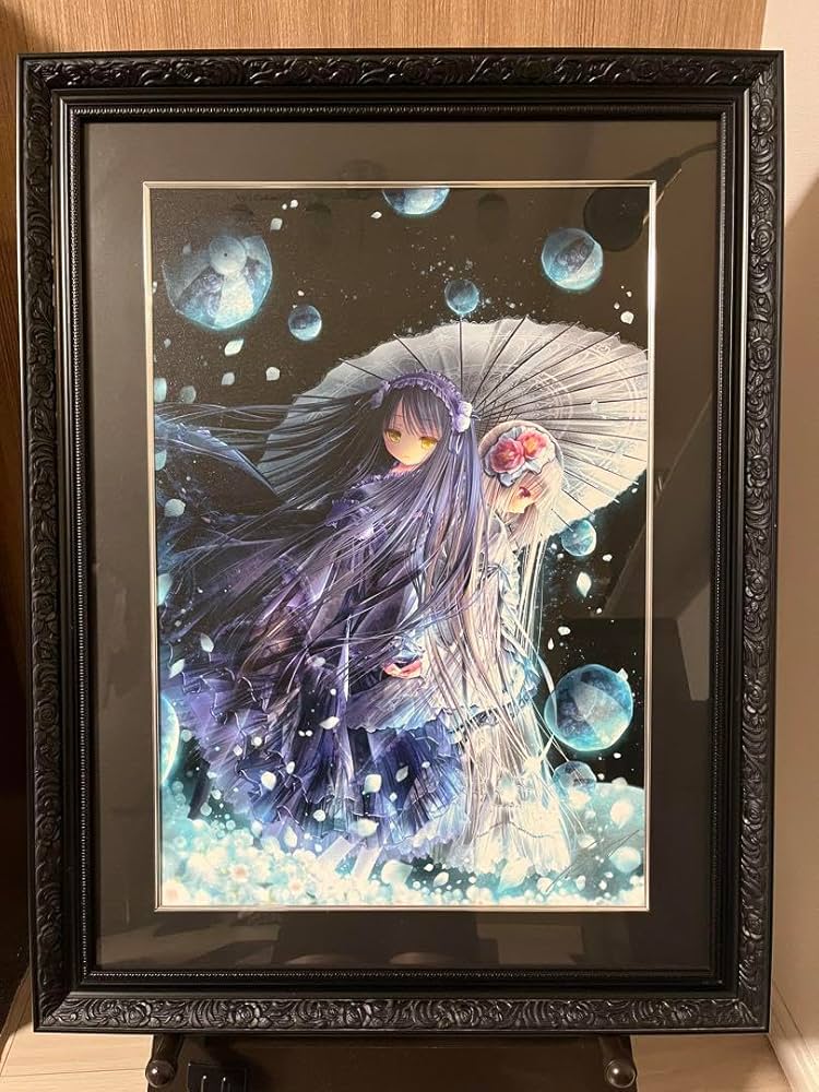 てぃんくる先生 【BIANCO ALPI C/E】 アールビバン 版画