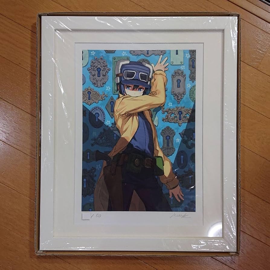 Amazon.co.jp: 50枚限定 キノの旅 旧装版xiv巻表紙 直筆サインアート