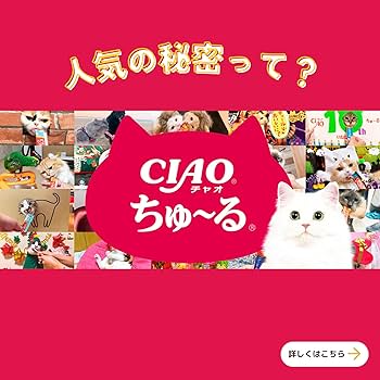 Amazon.co.jp: チャオ (CIAO) ちゅ~る まぐろグルメバラエティ 80本 猫