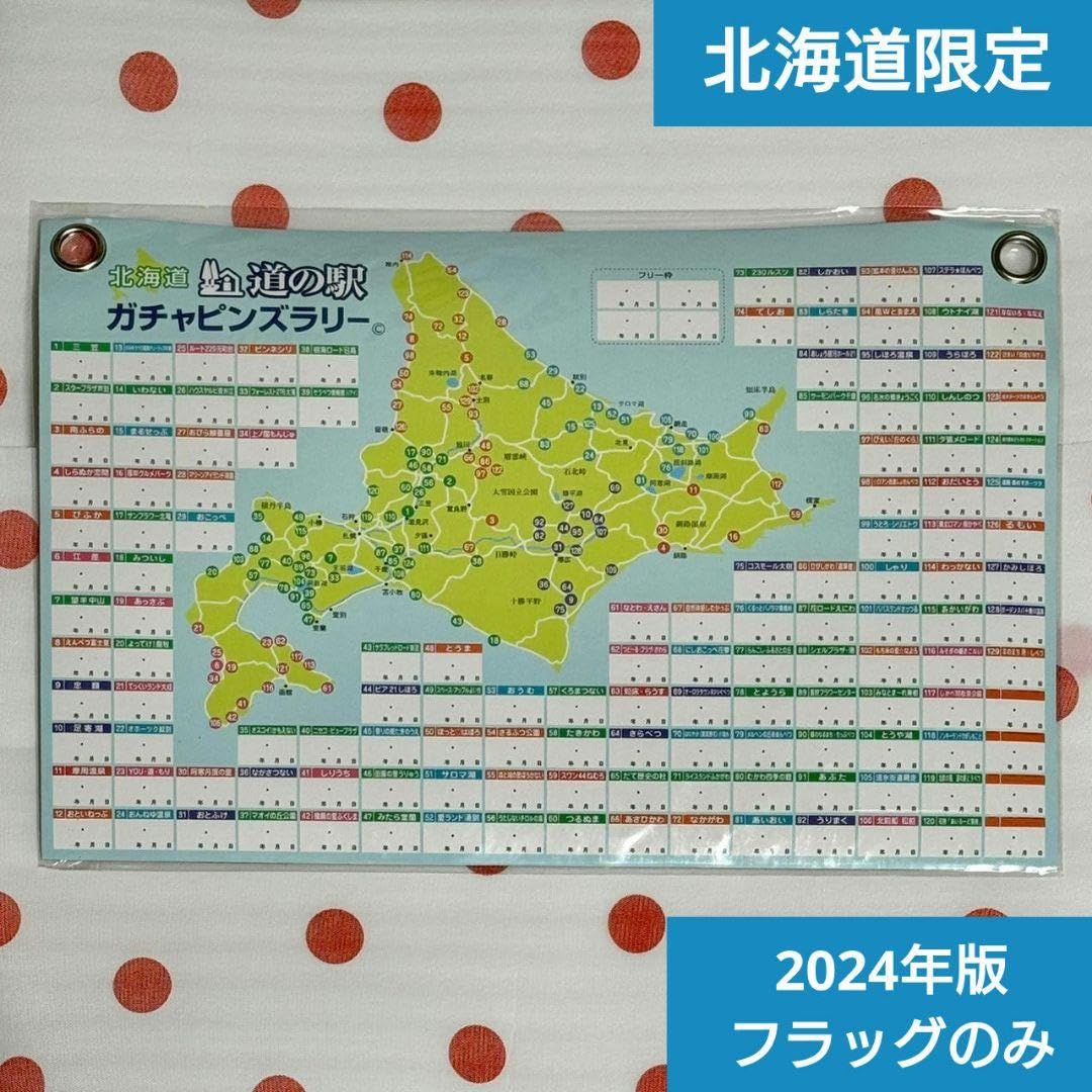 北海道 道の駅 ガチャピンズラリー 2025年 コンプリート 北海道 道の駅