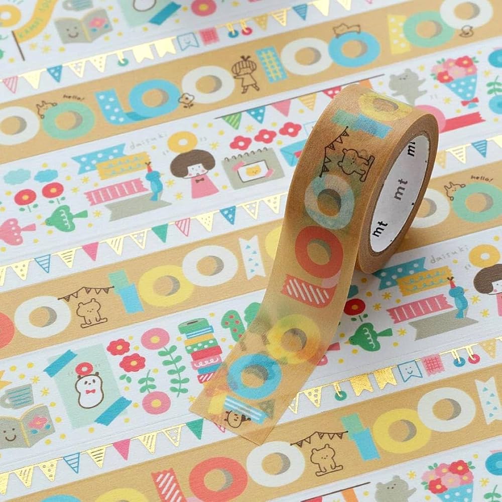 Amazon | カモ井加工紙 mt マスキングテープ 100周年記念 mizutama