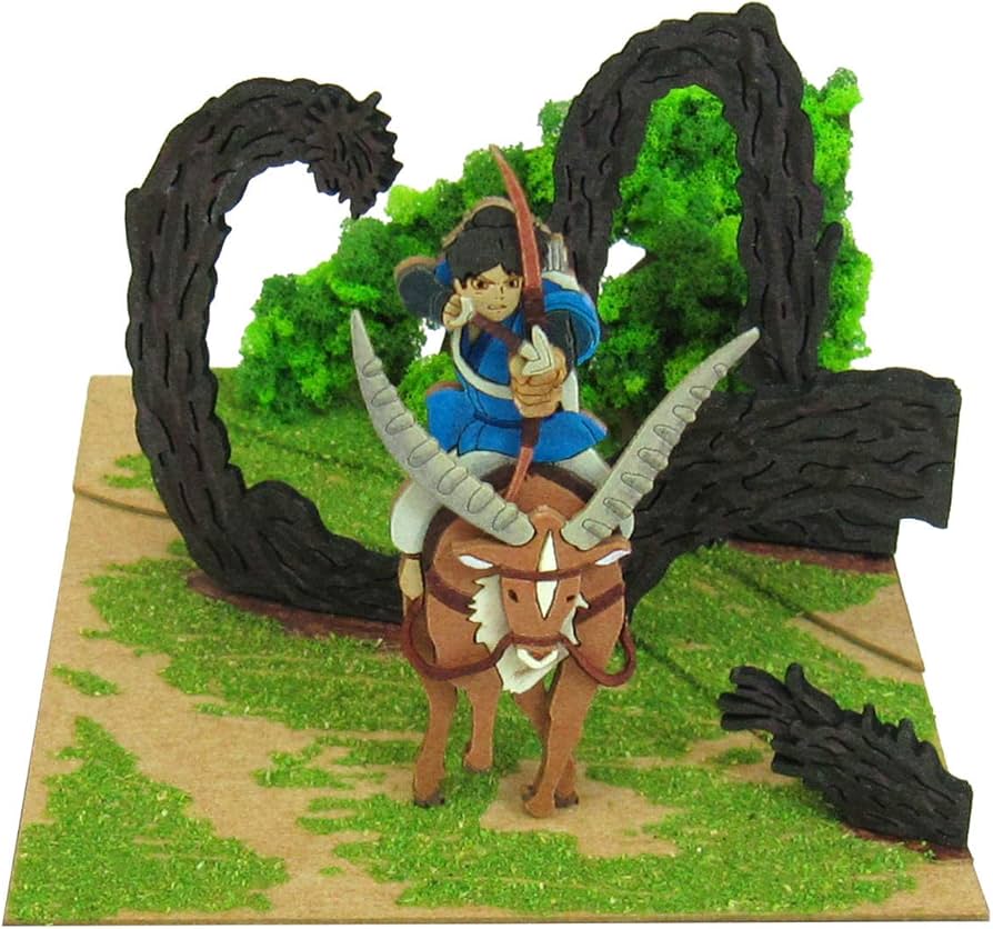 Amazon | さんけい スタジオジブリmini もののけ姫 アシタカとタタリ神