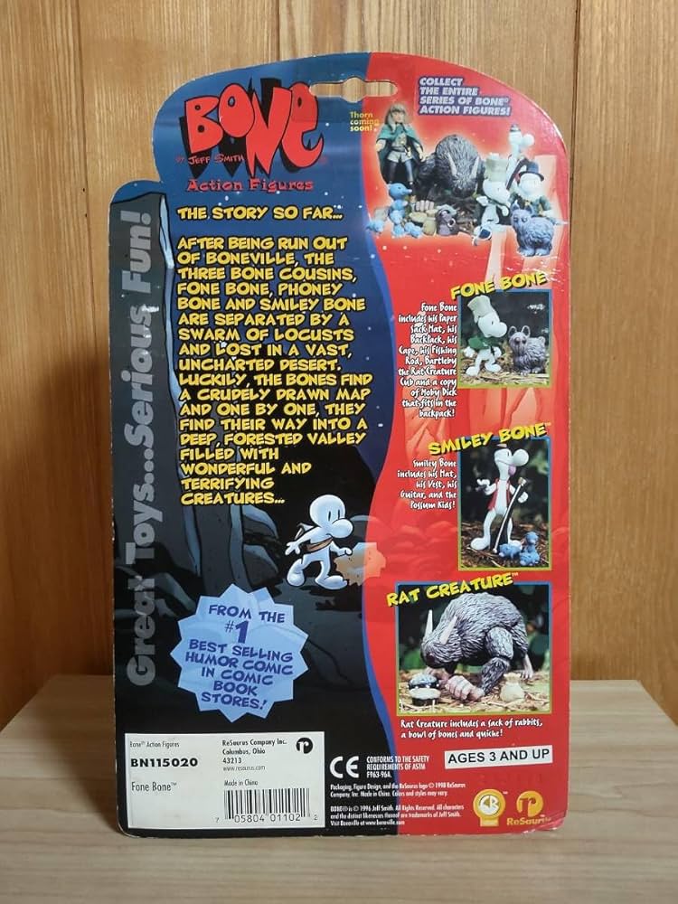 Amazon | ボーン アクションフィギュア FONE BONE フォンボーン 可動