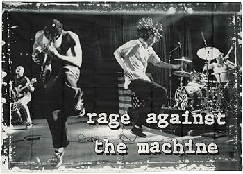 TAZ シルクスクリーンポスター【RAG AGAINST THE MACHINE】 TAZ