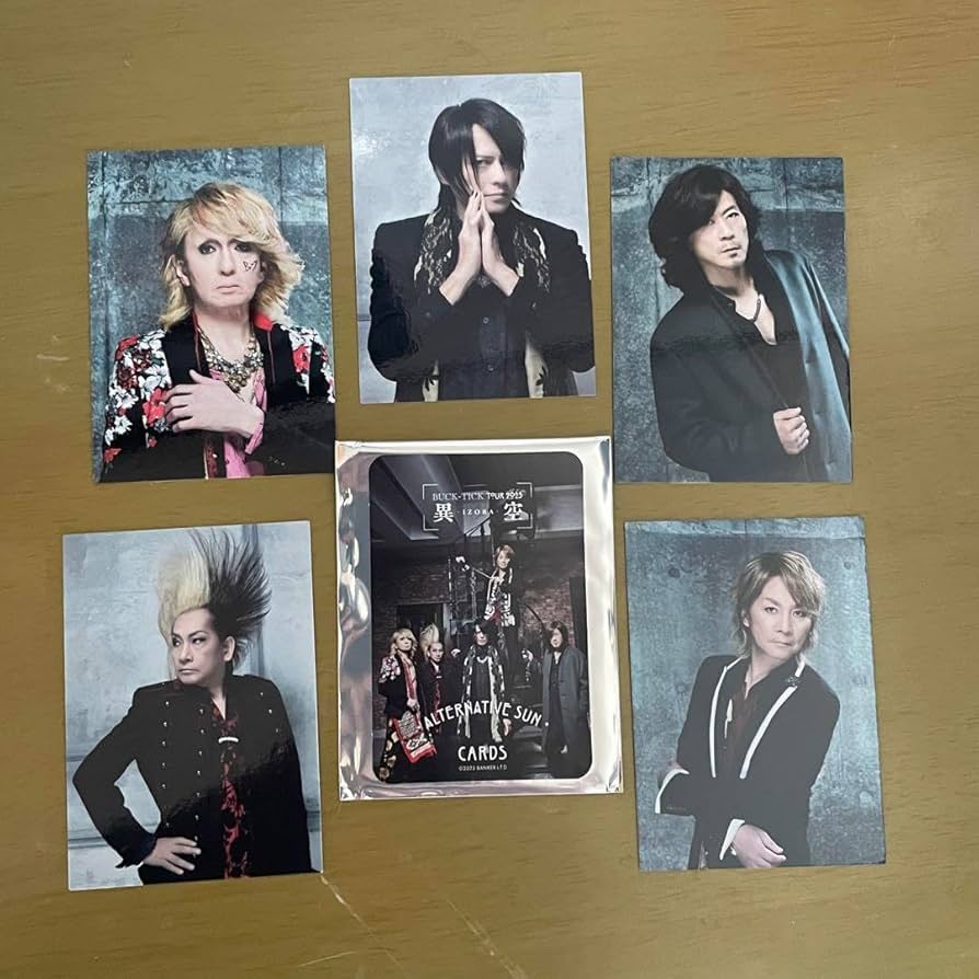 BUCK-TICK⁑異空 ツアーグッズ トレカ フルコンプ⁑櫻井敦司 今井 星野