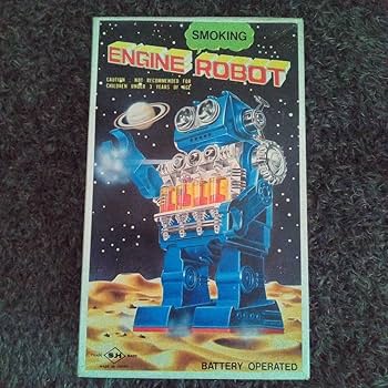 Amazon.co.jp: のおもちゃスモーキング•エンジンロボット堀川玩具
