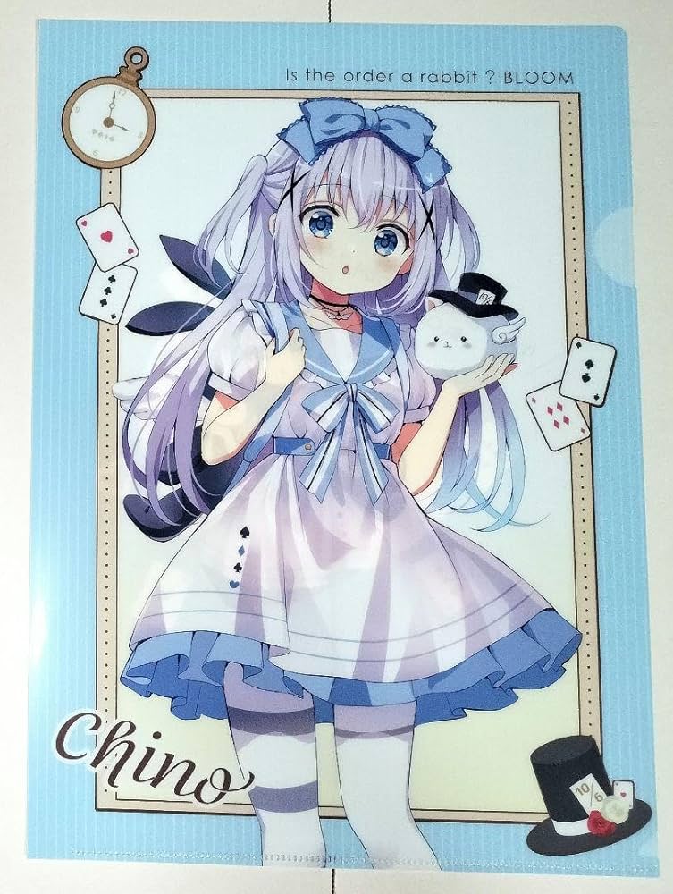 ごちうさ チノ クリアファイル アトレ秋葉原 イマドキ女子 Amazon.co