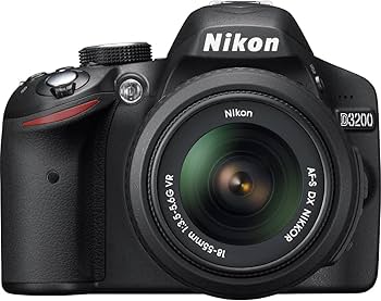 Amazon.com : Nikon D3200 24.2 MP CMOS Digital SLR with 18-55mm f