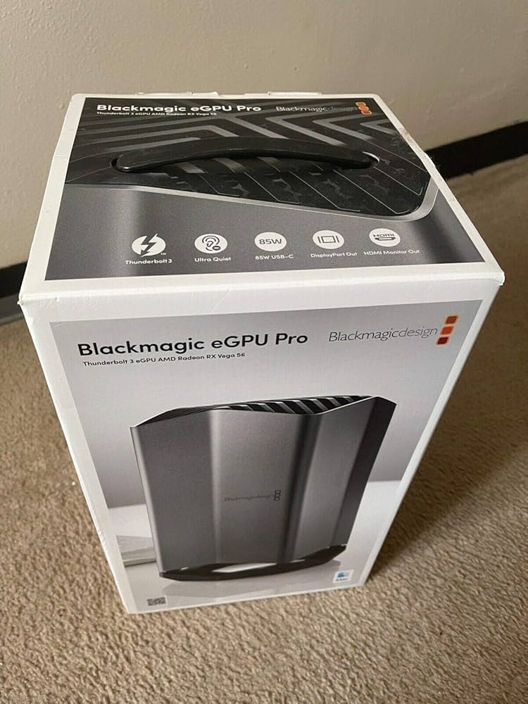 Amazon | Blackmagic eGPU Pro - Radeon RX Vega 56グラフィックス