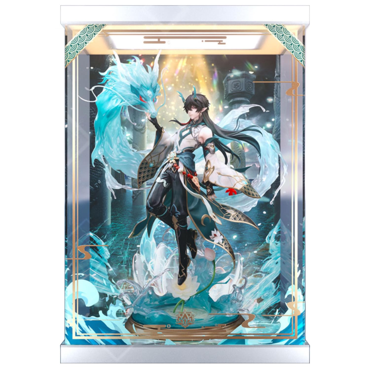 崩壊スターレイル 丹恒・飲月 フィギュア展示ケース LEDライトなし