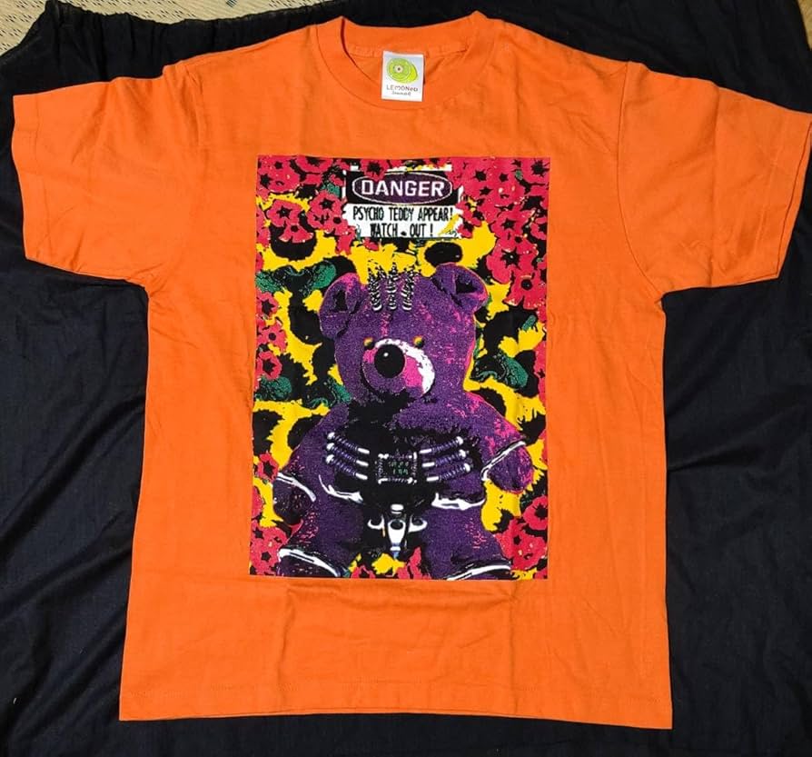 Amazon.co.jp: hide レモネード サイコベア Tシャツ オレンジ Mサイズ