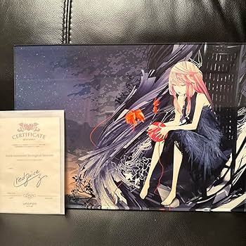 Amazon.co.jp: redjuice INORI展 複製原画 アクリルパネル 楪いのり