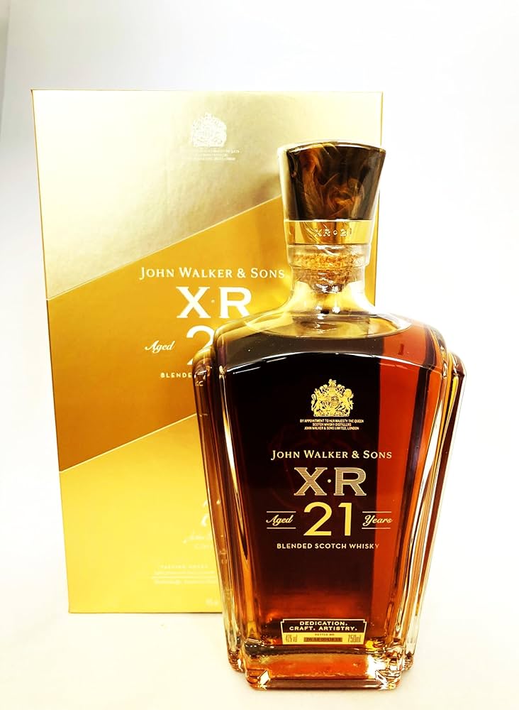 Amazon.co.jp: ジョニーウォーカー XR 21年 40度 750ml [並行輸入品