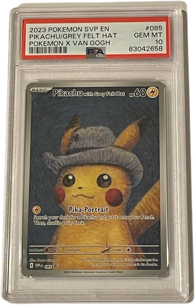 ゴッホピカチュウ psa10 ポケモンカード 希少 Amazon.co.jp: ゴッホ