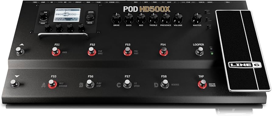 Amazon.co.jp: LINE 6 POD HD500X Amp Simulator : Musical Instruments