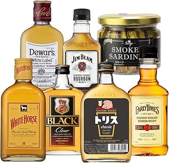 Amazon.co.jp: ウイスキー ミニボトル 6本 飲み比べセット 180ml