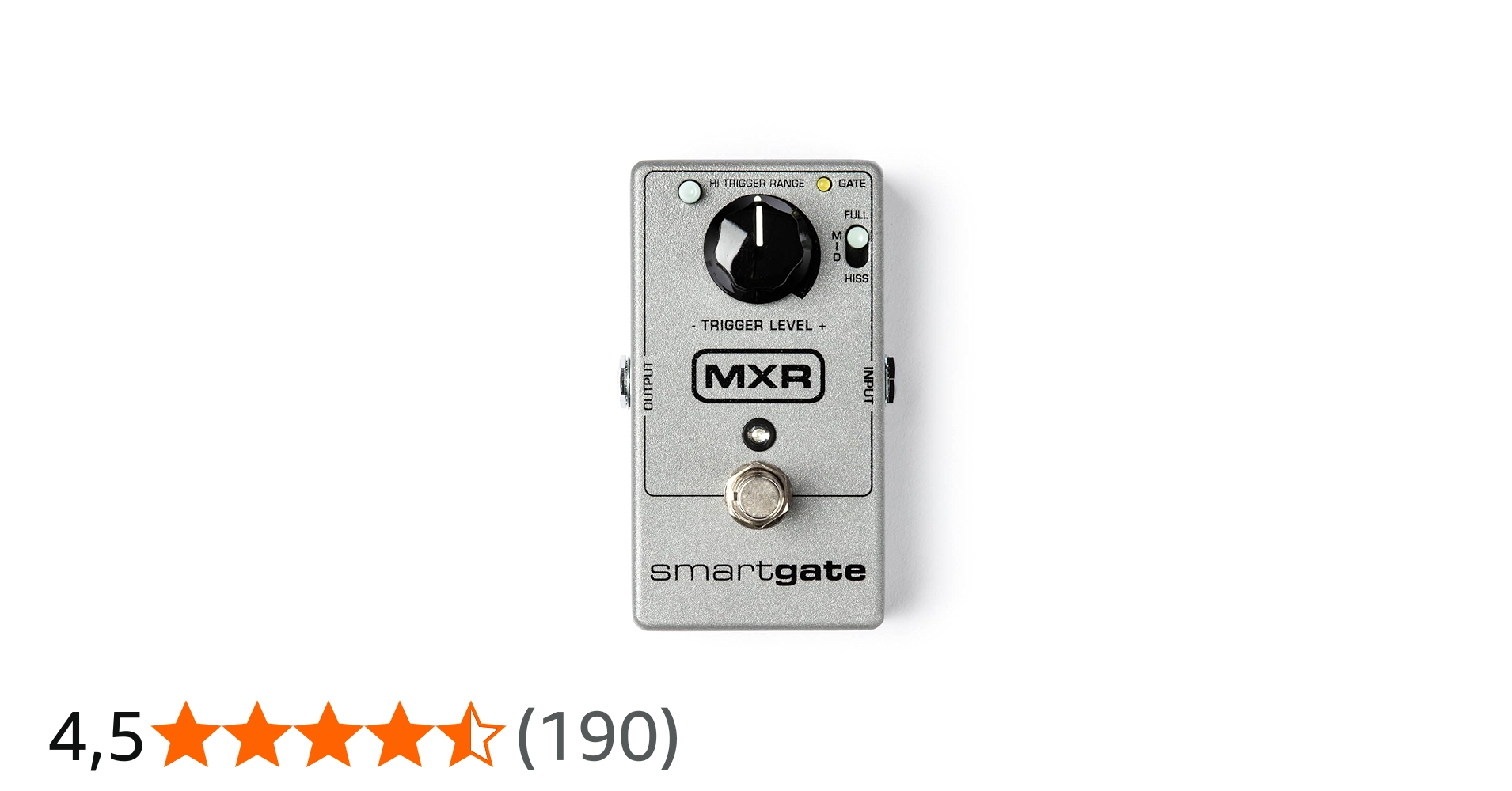 MXR Smart Gate Noise Gate : Amazon.com.br: Instrumentos Musicais