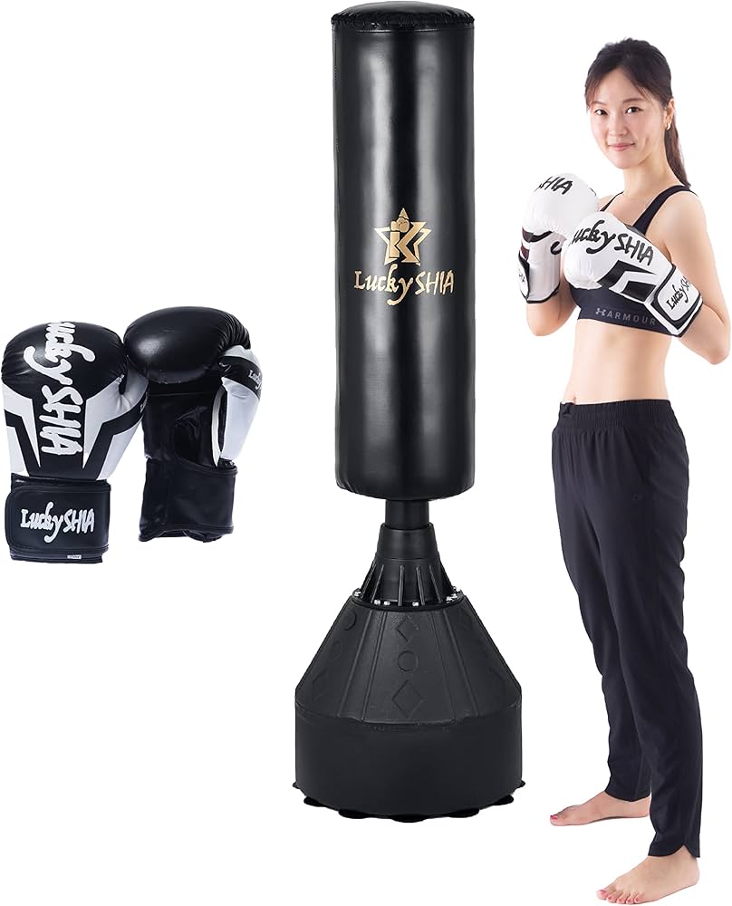 Amazon | サンドバッグ スタンド 自宅用 自立型 自宅 大人子供用 吸盤