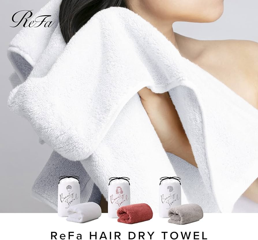 Amazon.co.jp: リファ ヘアドライタオル/ReFa HAIR DRY TOWEL(400mm